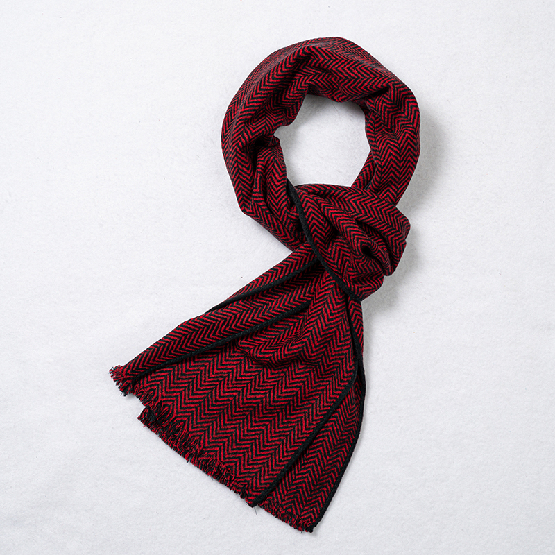 Écharpe en soie rayée pour enfants