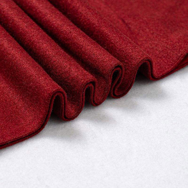 Écharpe en flanelle de soie pour enfants de couleur unie