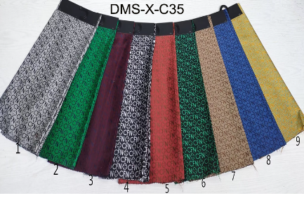 Letter Pattern Fabrics