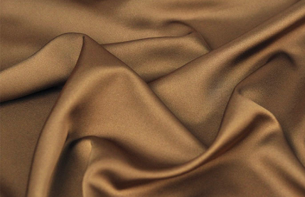 Blankish green dyed acetate satin fabrics